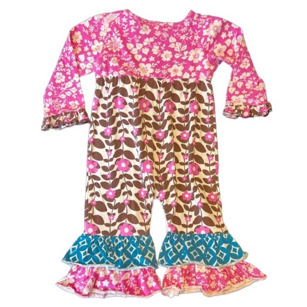 Ruffled Jumper by Flap Happy Size 24M Worn Once